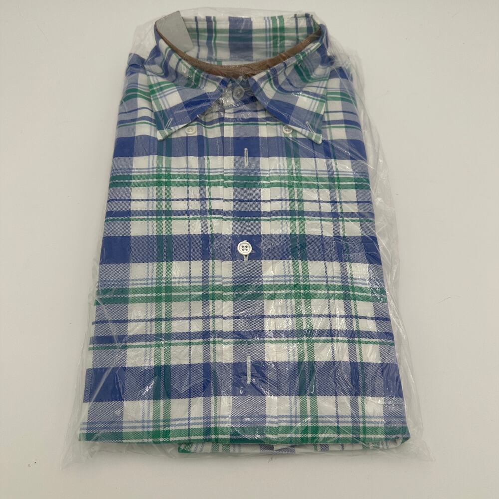 Brooks Brothers Regent Button Down Dress Shirt Small Short Sleeve